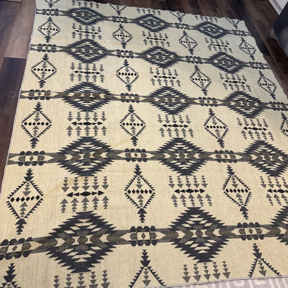 Alpaca Threadz Aztec Southwest‎ Alpaca/Acrylic Geometric Throw Blanket 76"X89"